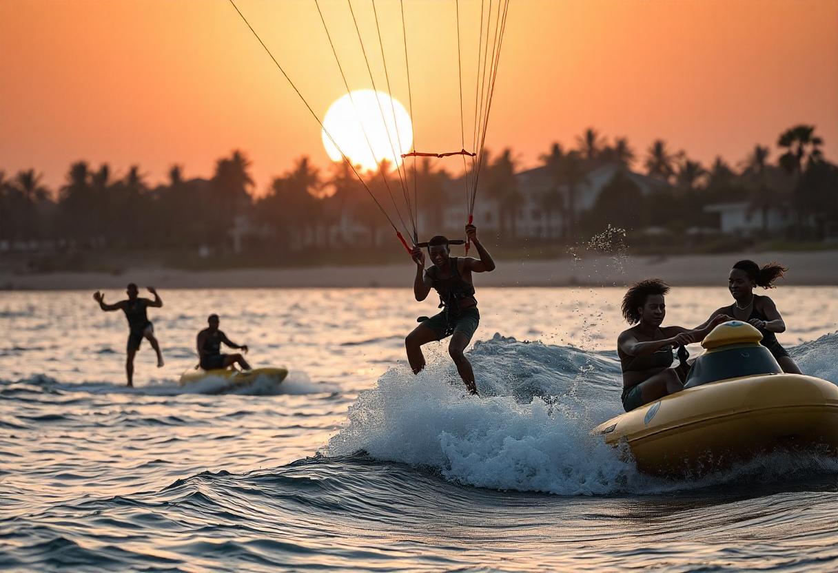 water sports for vacation